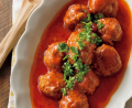 豆入り肉だんごのトマト煮